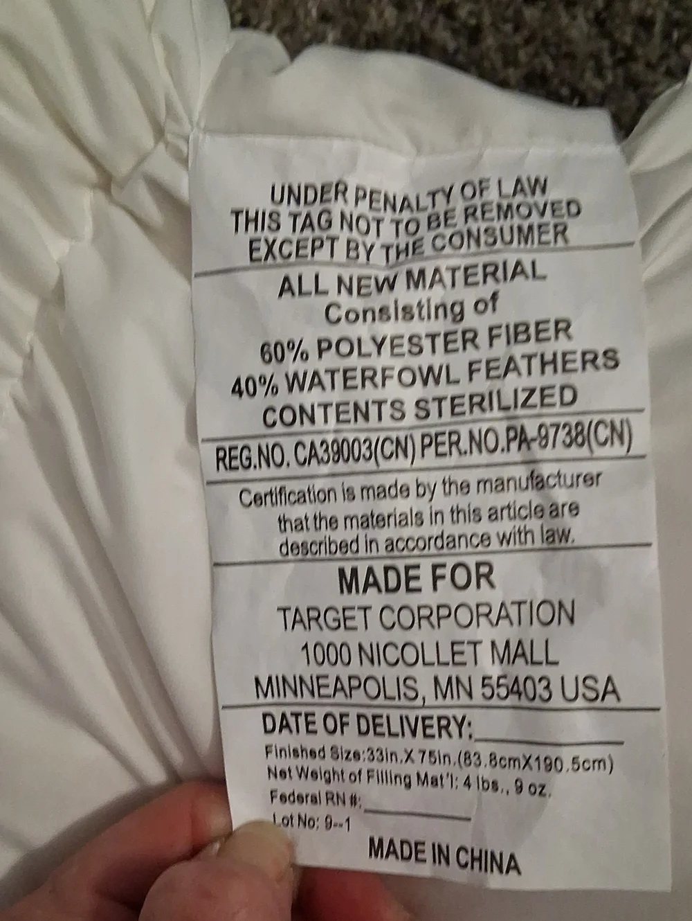 Target Threshold Lounge Pillow, 35
